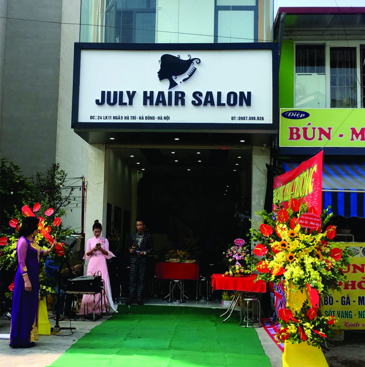 Chất liệu dùng làm biển tóc