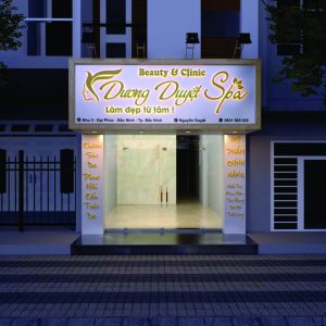 biển spa nghệ thuât